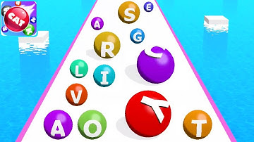 ABC Run - 2048 Alphabet Runner ! Levels Gameplay android,ios Part 78