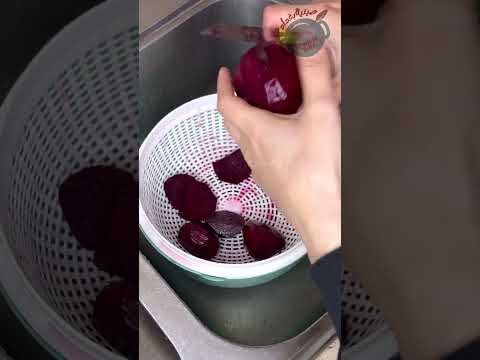 سلطة الشوندر بالرمان شمندر بالرمان