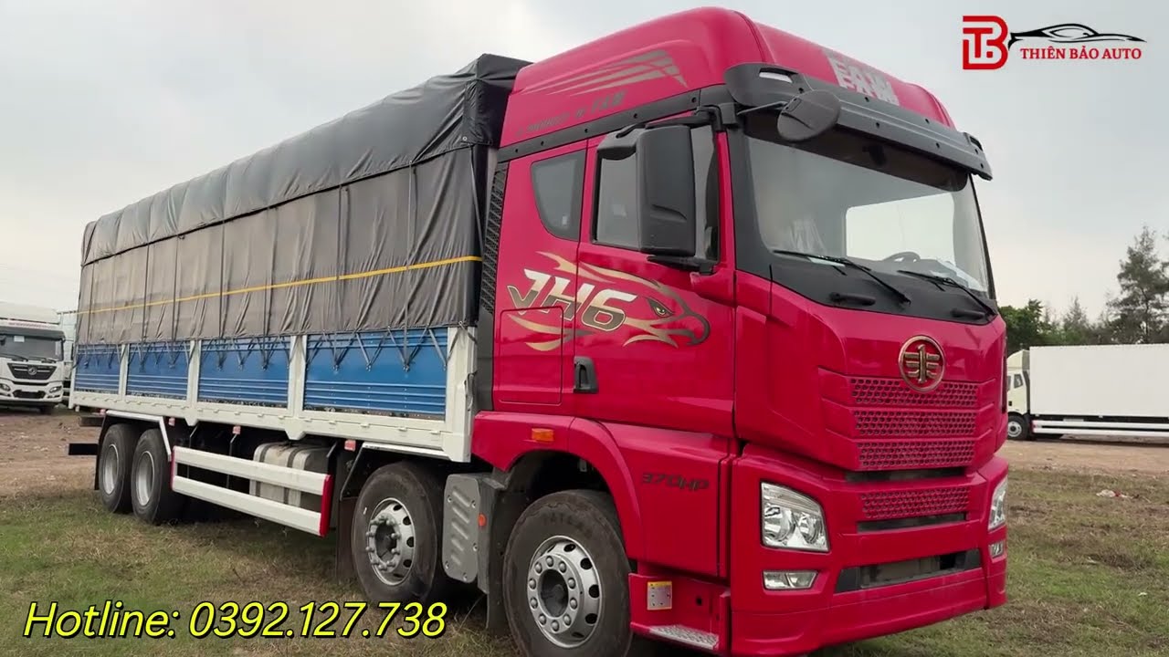 Xe Tải FAW 4 Chân JH6 370HP -  Nhập Khẩu 2026 Có Gì Đặc Biệt ?