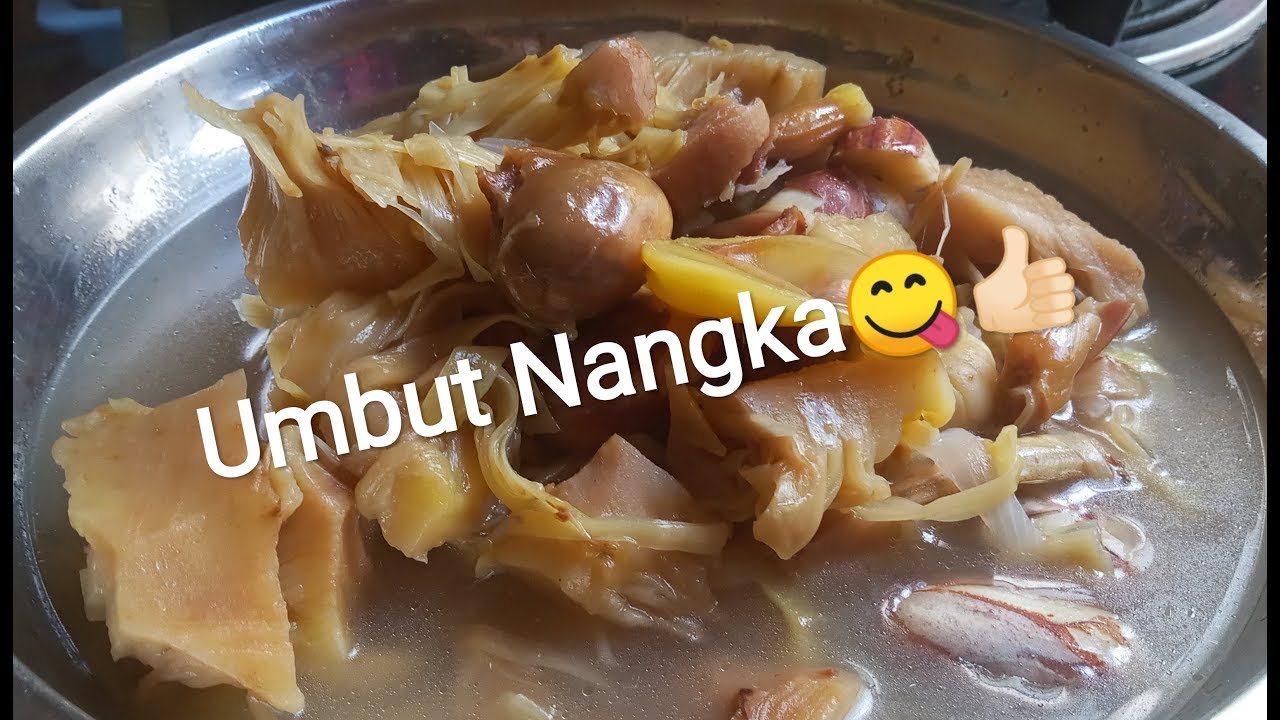 Mama masak Umbut Nangka.😍 Makanan tradisional Bangsa Rungus.😊👍🏻 