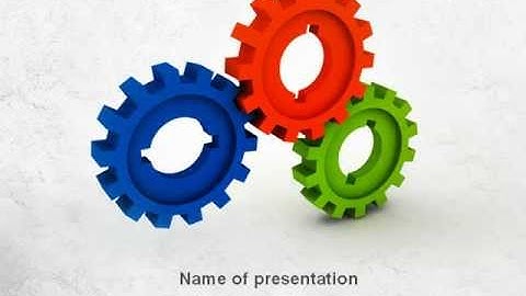 Moving Force PowerPoint Template by PoweredTemplate.com