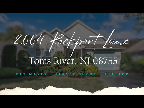 2664 Rockport Ln, Toms River, NJ home video tour