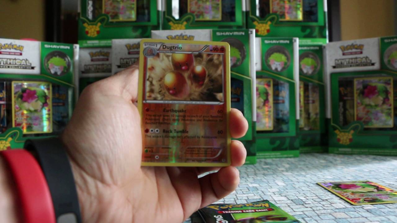 Pokemon Mythical Collection Shaymin Box Opening