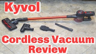 Kyvol Cordless Vacuum Cleaner Review & Demo!