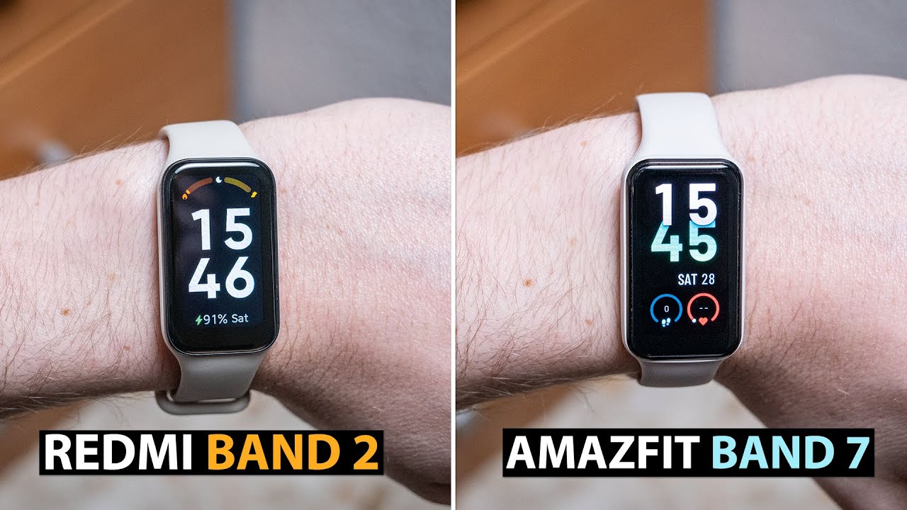 💥 Redmi Smart Band 2 vs Amazfit Band 7 COMPARATIVA en ESPAÑOL