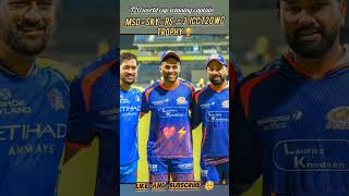 T20 WC winning captain 💖☠️#msdhoni #suryakumaryadav #rohitsharma #ipl #cricketfan #cricketlover #icc
