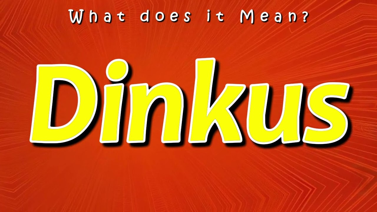 Что означает Dinkus?