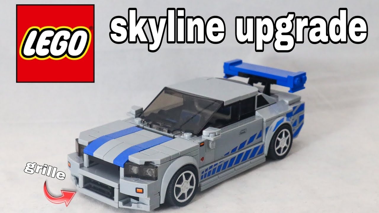 LEGO Made the Fast & Furious Nissan Skyline! 