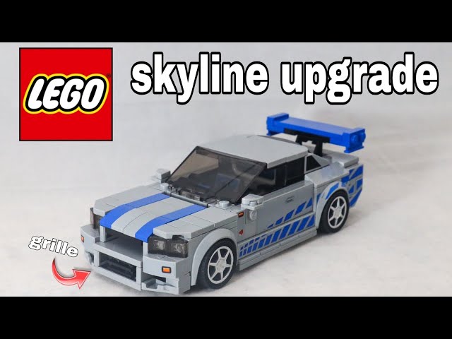 [TUTORIAL] LEGO Nissan skyline upgrade! class=