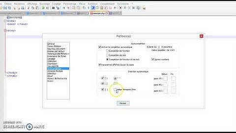 Notepad++ auto complete html tags