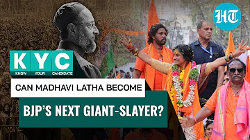 From Activist To Owaisi’s Challenger: Can Madhavi Latha Cause Big Upset In Hyderabad LS Battle? #KYC