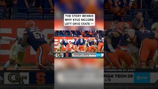 Famous Why Kyle McCord left Ohio State. From his trainer Matt Simms. #ohiostate #cfb #syracuse #espn Net Worth