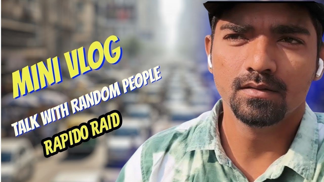My Rapido Vlog🛵, Ride with Random people🤙, talk with random people 😁,