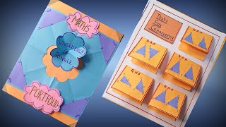 Maths Portfolio Class 7 - Maths Project for Class 7- Maths Activity Class 7 -Congruency of Triangles Actualización