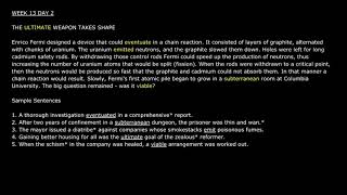 [Audiobook] Barron's 1100 Words You Need to Know / WEEK 13 (Male voice)