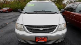 2001 Chrysler Town & Country Limited For Sale Dayton Troy Piqua Sidney Ohio | CP15166BT