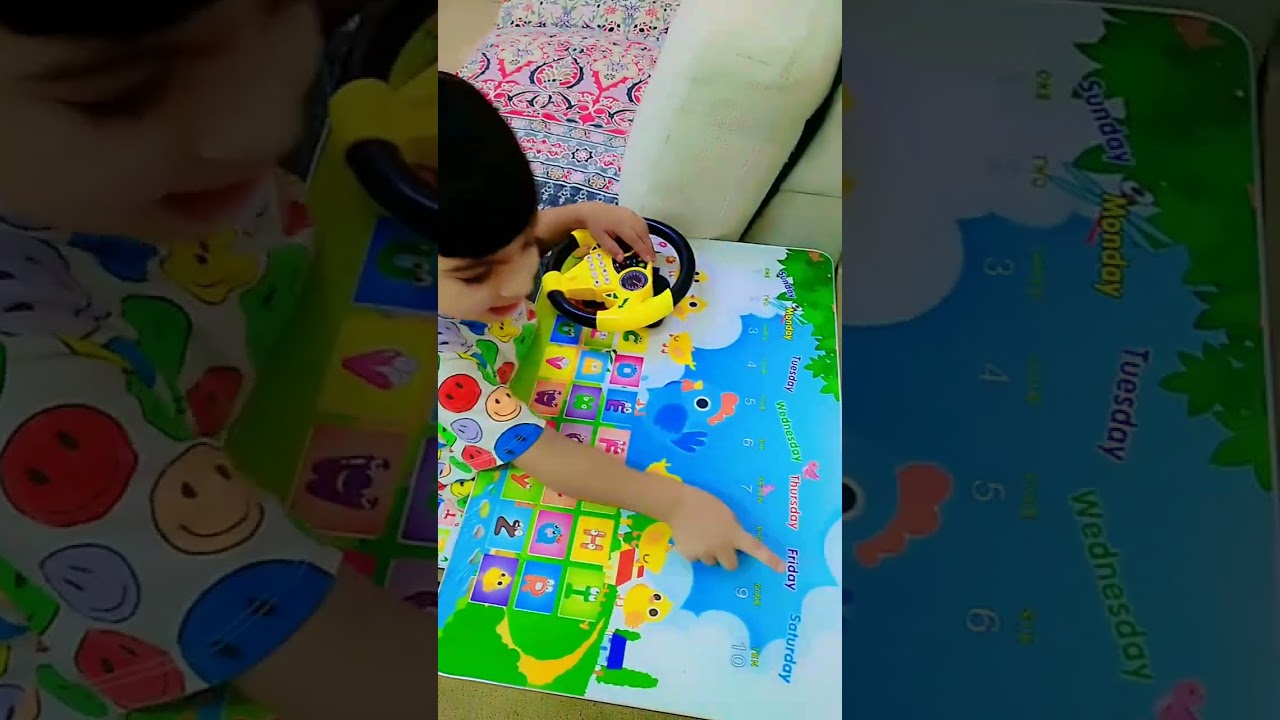 Muhammad  Hashir play and Also read Days name MashaAllah