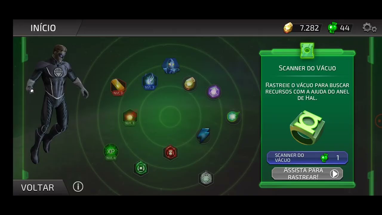 24 Void Scanners Blue Beetle Legendary 4 DC legends mobile