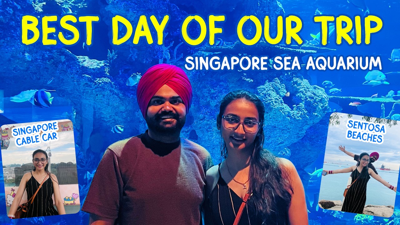 Sentosa Island: Ek din mein sab kuch kaise dekhein? 🚠 | Singapore Day 4 Vlog 🇸🇬