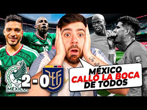 MEXICO DESTROYS ECUADOR AND REACHES THE FIFTH GAME. MORA'S MASTERCLASS. SHOULD HARRY KANE BE WORR...