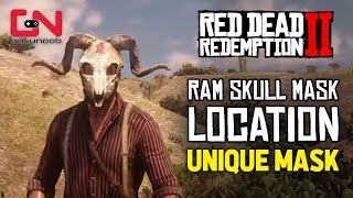 Red Dead Redemption 2 - Ram Skull Mask Location - Unique Mask
