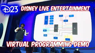 What Goes Into Disney Live Entertainment? 👀 | Rare Imagineering Pavilion Presentation at D23