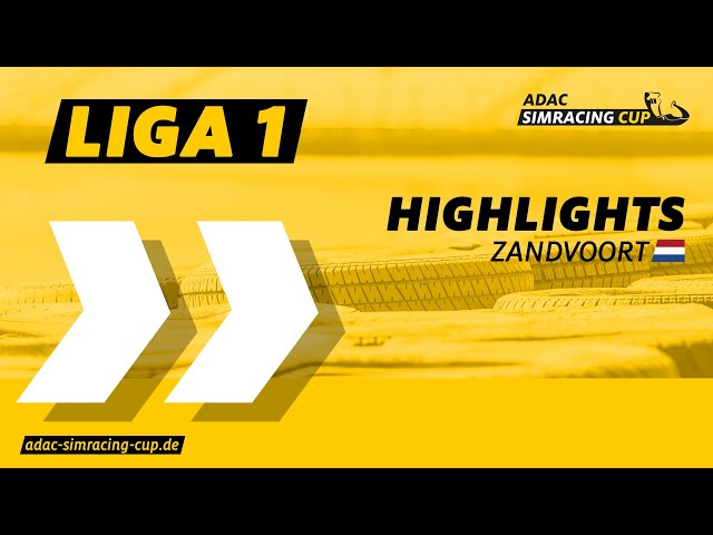 ADAC SimRacing Cup Highlights | Sommer Saison | Liga 1 | Zandvoort