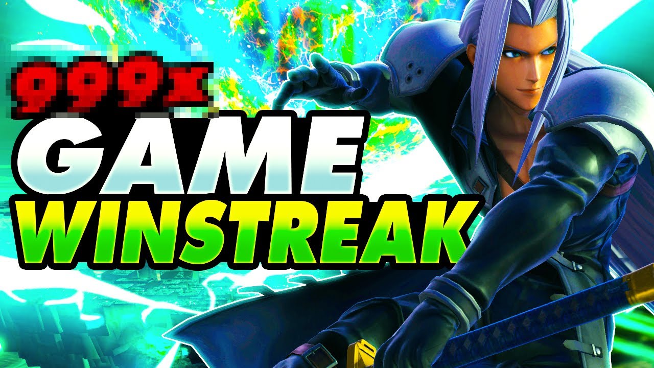 One Winged ELITE SMASH Sephiroth Winstreak!