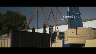 Modulem Bâtiment Modulaire Architecturé En Bois Brûlé 45 Fronton