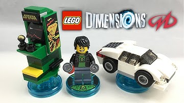 LEGO Dimensions Midway Arcade Level Pack set review!  71235