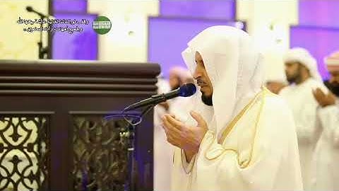 دعاء القنوت للقارئ سعد الغامدي من ليلة 8 - رمضان -وقف لوالدتنا عائشة رحمها الله