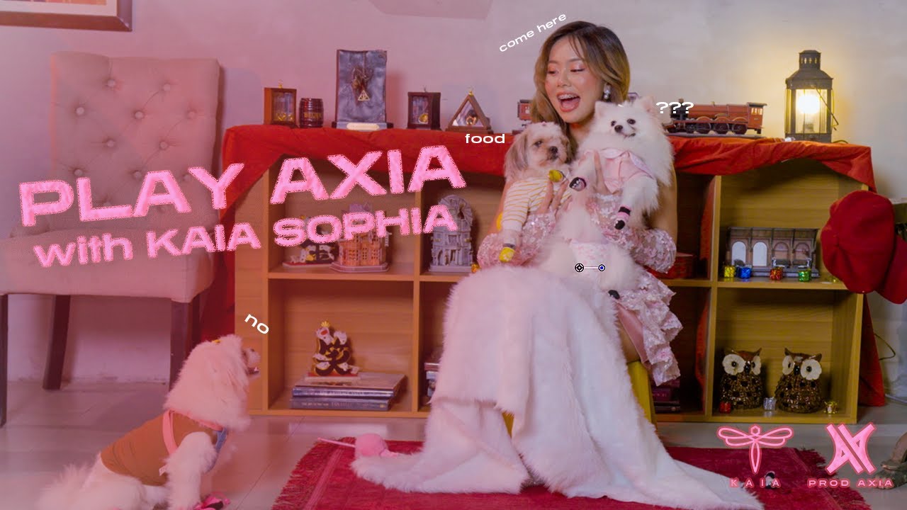 [PLAY AXIA] Filipina Idol plays with dogs while singing Sabrina Carpenter (KAIA SOPHIA)