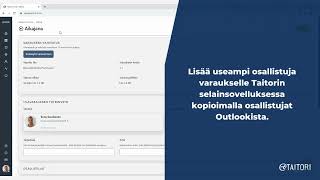 Tuo Useampi Osallistuja Varaukselle Yhdellä Kerralla Kopioimalla Osallistujat Outlookista