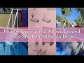 Review Aqua Select Above Ground Anti-Slip Pool Steps to Deck | Safety Swimming Pool Ladder | Designe