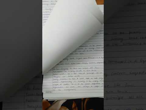 ignou handwriting assignment