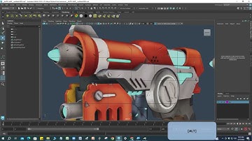 How to do Stylized 3D Gun Modeling Tutorial Part-1