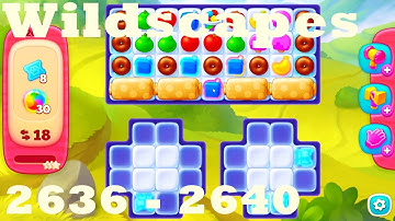 Wildscapes Level 2636 - 2640 HD Walkthrough | 3 - match game | gameplay | android | ios | pc | app