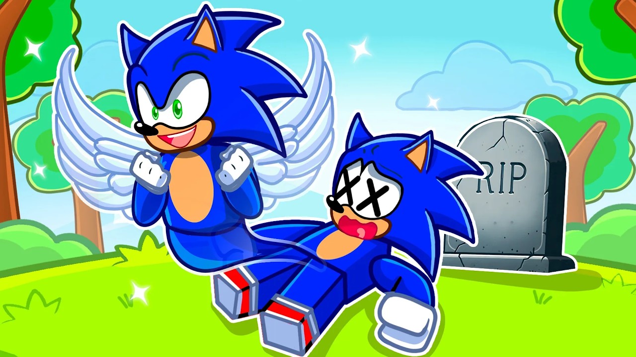 I became ANGEL SONIC in Roblox!