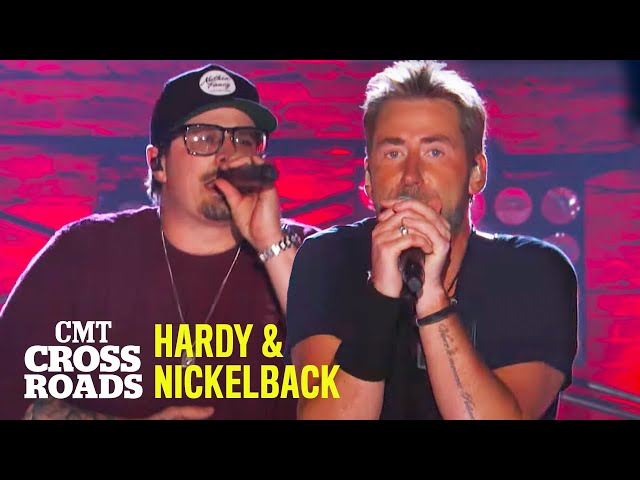 HARDY u0026 Nickelback Rockstar Mashup | CMT Crossroads class=