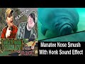 Manatee nose smush with honk sound effect planktonbouy  reaction bbt  thisbarry