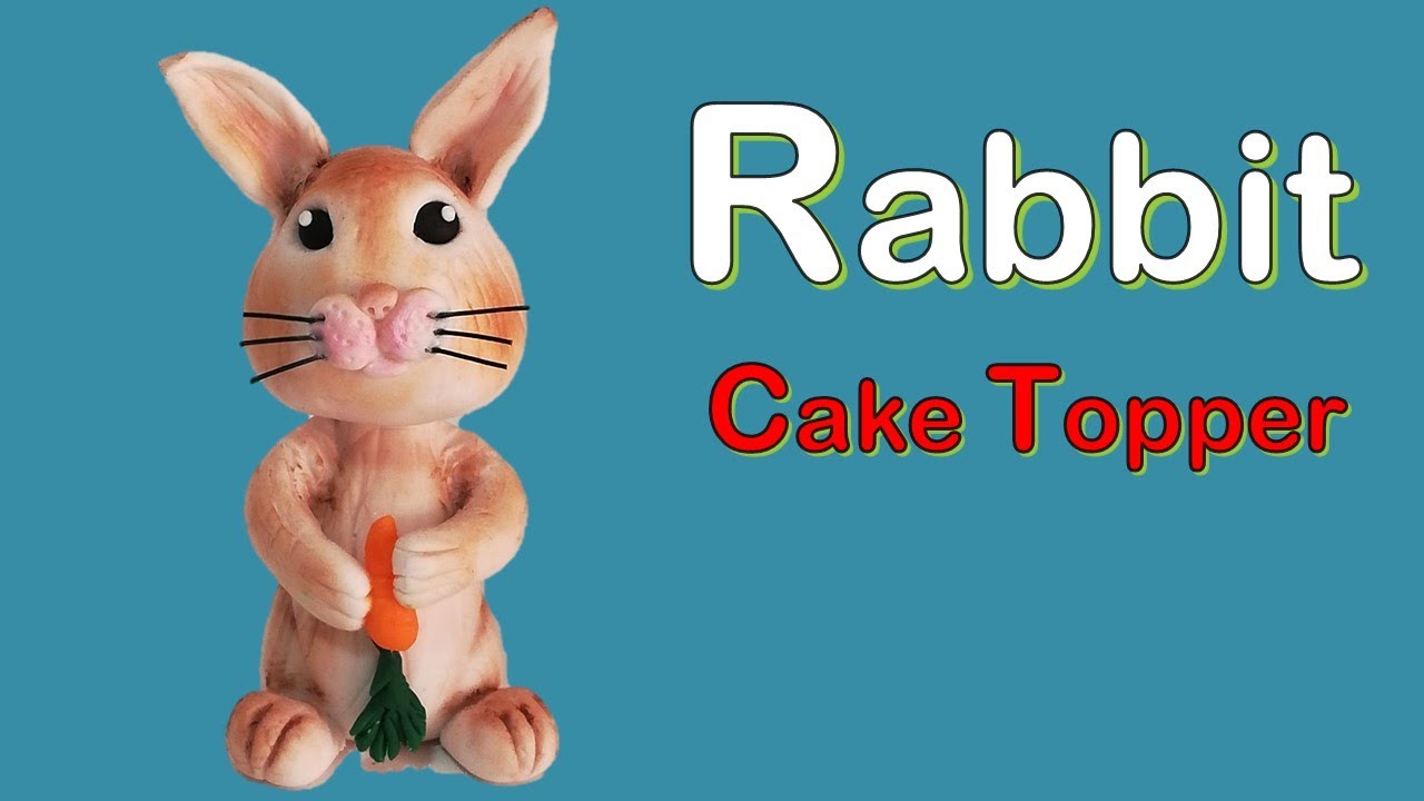 How To Make A Rabbit Cake Topper YouTube