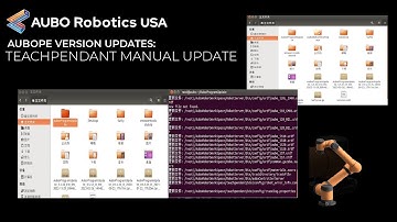 AUBOPE Tutorial- Version Updates: Teachpendant Manual Version Update
