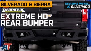 2007-2018 Silverado & Sierra 1500 Barricade Extreme HD Rear Bumper with LED Lights Review & Install