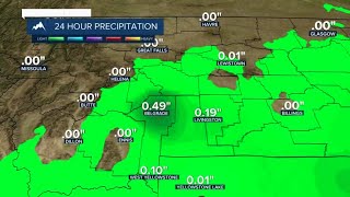 Wet weather slowly moving out tonight