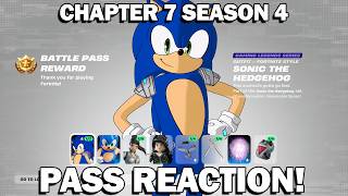 FORTNITE CHAPTER 7 SEASON 4 BATTLE PASS REACTION!
