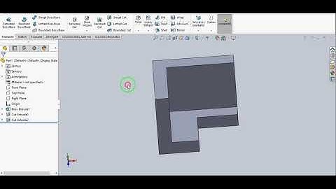 3D Drawing of SolidWorks Exercise - Lesson 5