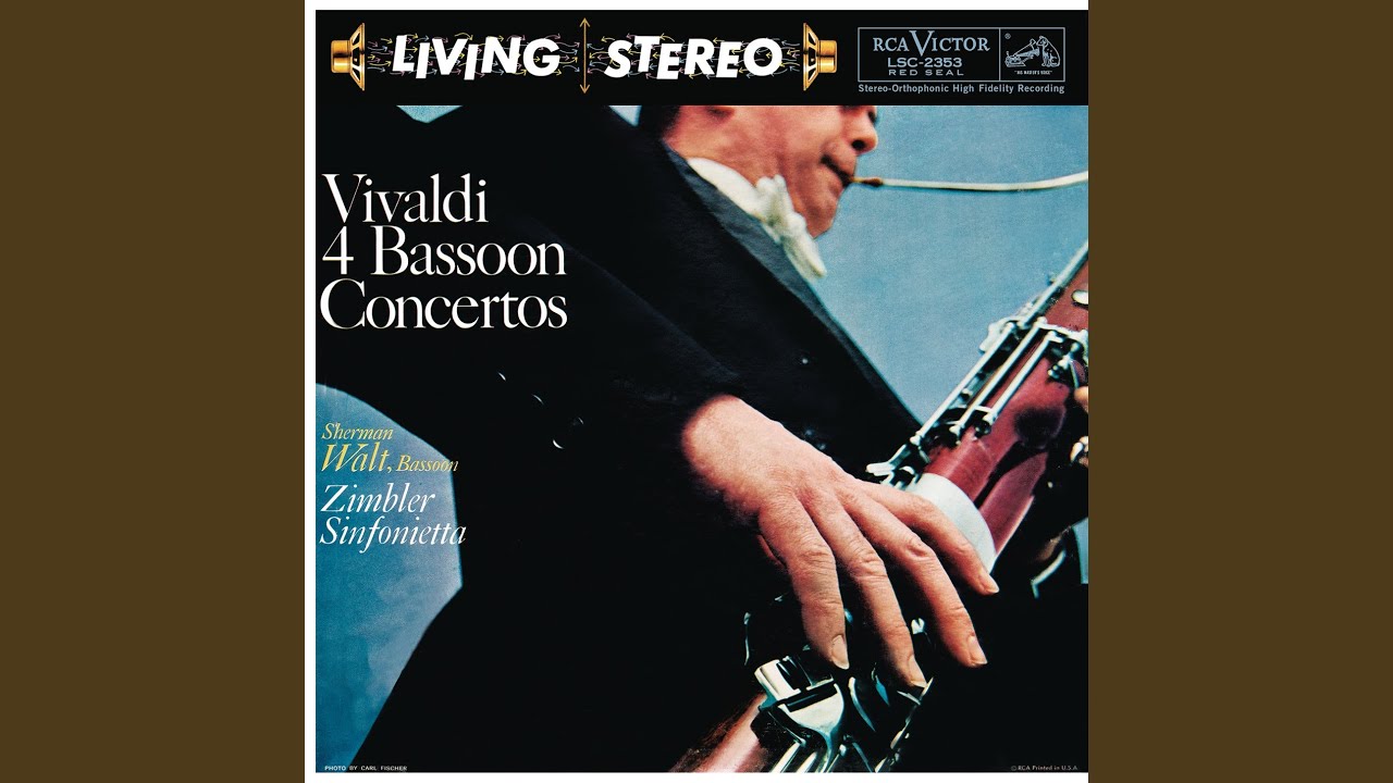 Bassoon Concerto No. 8 in F Major, RV 485 I. Allegro non molto YouTube