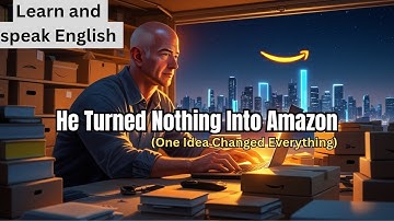 The man who built Amazon | Jeff Bezos Story || Motivational story #amazon#englishstory #learnenglish