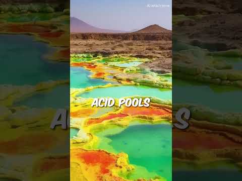 Video: Dallol, Ethiopië: de heetste plek op aarde