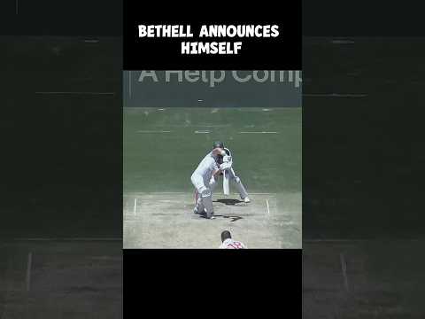 Jacob Bethell Maiden Century #shorts #cricket #viraltrend